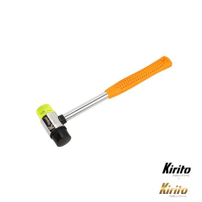 Búa cao su đa năng 2 đầu vàng đen KAPUSI đủ kích cỡ