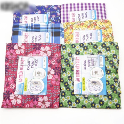 Áo phủ máy giặt cửa ngang (trước) cho máy từ 9 - 10kg ,vải dù siêu bền tiện lợi , chống thấm nước , bảo vệ máy giặt dưới mọi thời tiết  giao màu ngẫu nhiên