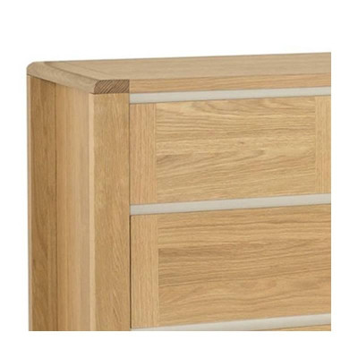 Tủ 4 Ngăn Kéo Ngang Casa Gỗ Sồi IBIE