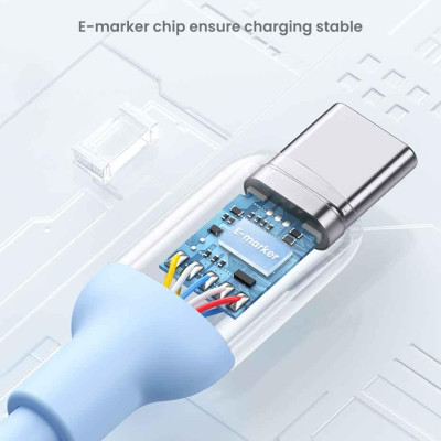 Ugreen UG15278US563TK 60W 0.5M c-c hỗ trợ QC4.0 3A Cáp sạc nhanh - truyền dữ liệu 2 đầu USB-C dây nhựa Màu Xanh - HÀNG CHÍNH HÃNG