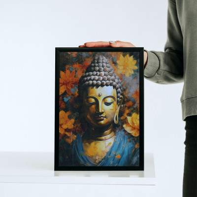 Tranh Đức Phật - Tranh canvas (STA_Ducphat_02) - Quà tặng cho tâm