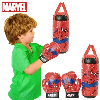 Bộ đồ chơi đấm bốc kèm găng tay cho trẻ em,họa tiết người nhện Linh Chi Bedding X LINH CHI STORE