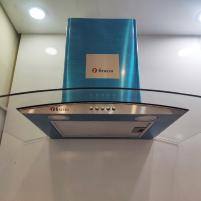 Máy hút mùi kính cong Grasso GS 3388 (Hàng chính hãng)
