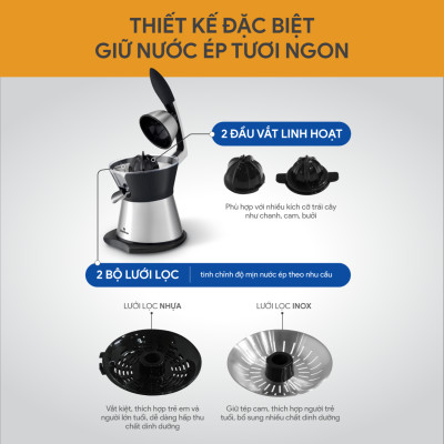 Máy Vắt Cam BlueStone CJB-1173 85W - Hàng Chính Hãng