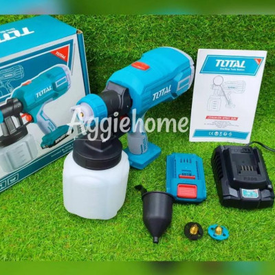 SÚNG PHUN SƠN DÙNG PIN 20V (1 PIN VÀ 1 SẠC NHANH) TOTAL TSGLI20406 - HÀNG CHÍNH HÃNG