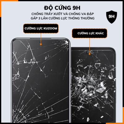 Kính cường lực cho Samsung Galaxy Z Fold 6 chống nhìn trộm full màn hình chính hãng KUZOOM - hàng chính hãng