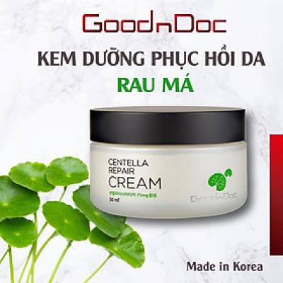 Kem Rau Má Goodndoc Centella Repair Cream 50ml