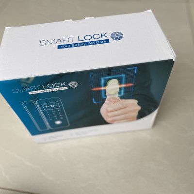 Khóa điện tử Glass-FCP dùng vân tay + thẻ từ + mật mã 125Khz cho cửa kính- Glaze - màu đen