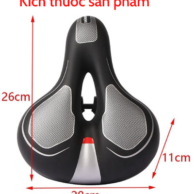 [TẶNG Dầu Tra Xích] Yên xe đạp địa hình thế hệ mới dododios chống sốc tuyệt đối, êm ái với đệm mút cực đỉnh, thoát khí