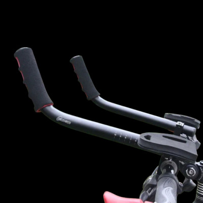 Tay Nắm TT Xe Đạp, Tay nghỉ DH-0608 Hợp Kim Nhôm Đen Nghỉ Tay Địa Hình Đường Trường - Mai Lee