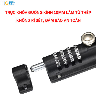 Chốt khóa số cửa ngang dùng mật khẩu tiện dụng Hobby home decor LCK