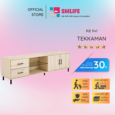 Kệ TV phòng ngủ thiết kế hiện đại SMLIFE Tekkaman