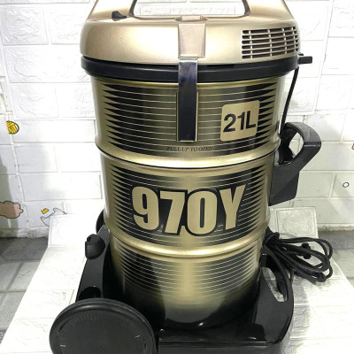Máy hút bụi công nghiệp Hitachi CV-970Y 24CV TG dung tích 21L công suất 2200W xuất xứ Thái Lan - Hàng chính hãng