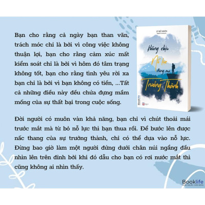 Sách  Không chịu nỗ lực đừng mơ trưởng thành - BẢN QUYỀN