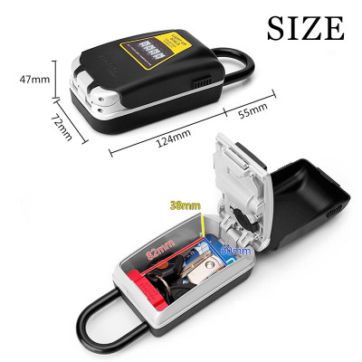 Hộp đựng chìa khóa Master Lock 5424D- Có đèn và móc vào tay cầm cửa gỗ 