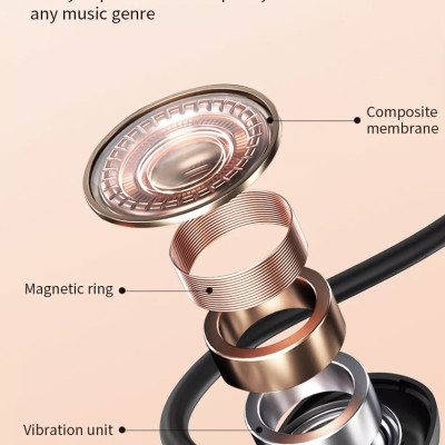 Tai Nghe Không Dây Thể Thao Wiwu Marathon SE Dành Cho Các Thiết Bị Có Bluetooth Chất Lượng Âm Thanh Cao, Uốn Cong 360 Độ - Hàng Chính Hãng