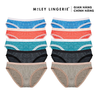 Combo 10 Quần Lót Cho Nữ Chất Liệu Sớ Gỗ Mềm Mại Viền Ren -  FWS