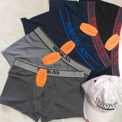 Combo  5 Quần lót nam thun lạnh dạng đùi hàng cao cấp thoáng mát Từ 40kg đến 75kg( màu ngẫu nhiên).