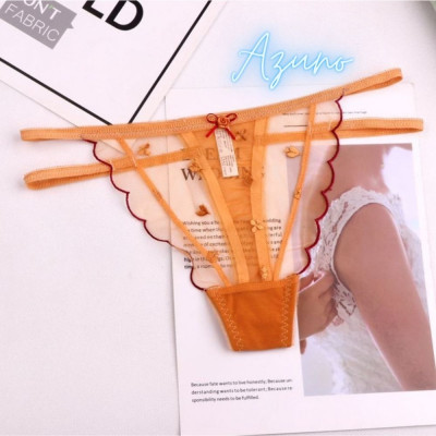Sét 10 Quần Lót Nữ Lọt Khe Phối Ren Thoáng Mát, Gợi Cảm Azuno AL2373( Trộn màu)