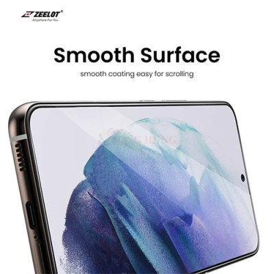 Dán màn hình cường lực 2.5D Zeelot SOLIDsleek Galaxy S22/S22+ - Hàng chính hãng