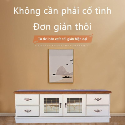 Kệ TV tủ tivi tủ TV gỗ cỡ nhỏ vừa hiện đại đơn giản trẻ trung Bắc Âu nội thất phòng khách tủ kệ giá đựng đồ