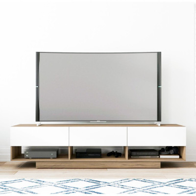 Kệ tivi gỗ công nghiệp cho phòng ngủ SMLIFE Timothy