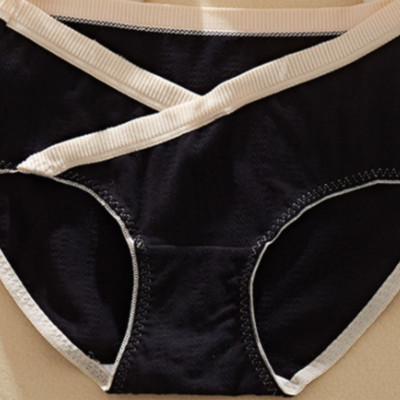 Quần lót bầu cạp chéo Azuno Chất Liệu Đũi Xước Thoáng Khí, Kháng Khuẩn Cho Mẹ