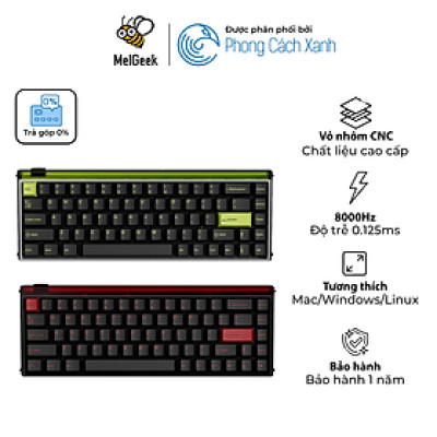 Bàn phím HE MelGeek MADE68 Ultra 8K - Case nhôm | Rapid Trigger - Hàng Chính Hãng