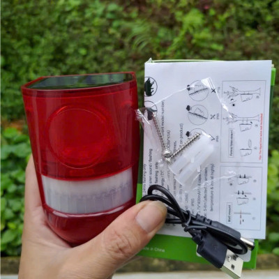 Thiết Bị Chống Trộm Năng Lượng Mặt Trời – Còi Báo Động Lớn, Lắp Đặt Dễ Dàng , đèn trang trí