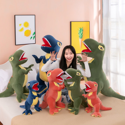 Gấu bông khủng long bạo chúa Dinosaur mạnh mẽ siêu ngầu (30cm--->60cm) vải nhung mềm mịn cao cấp, an toàn cho bé