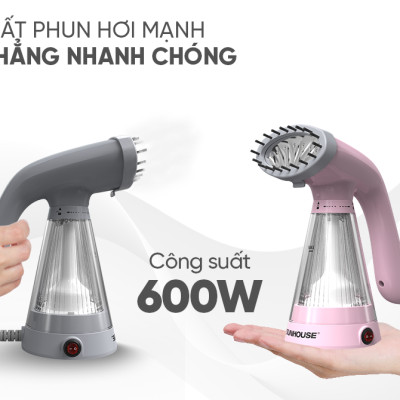 Bàn là hơi nước cầm tay Sunhouse SHD2165 600W - Hàng chính hãng