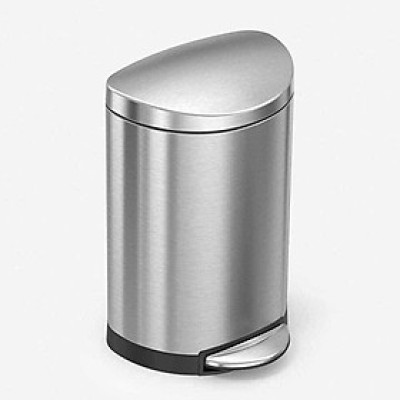 Thùng rác bán nguyệt Simplehuman 6L Hàng chính hãng