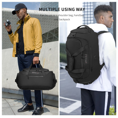 Ozuko Túi Xách Du Lịch Cỡ Lớn Đa Năng Chống Thấm Nước Cá Tính Cho Nam