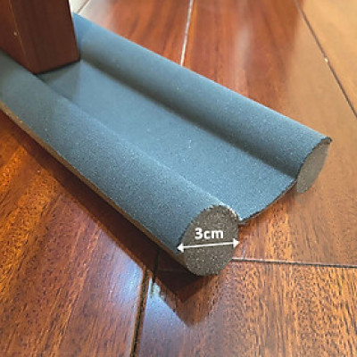 Combo 100 Thanh Nẹp Mút Xốp Nhét Chèn Chân Đáy Khe Hở Cửa Chống Ồn Ngăn Chặn Gió Bụi Côn Trùng Cách Âm 95cm Legaxi