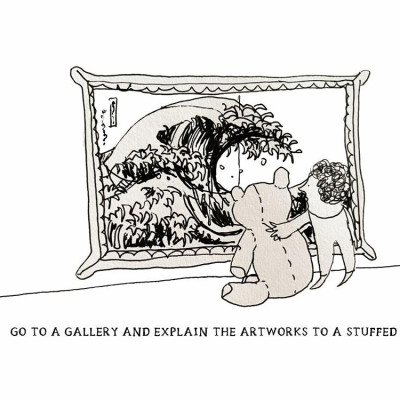 Sách - Open This Box And Make Some Art - 40 Playful Artworks You Can Do by Robert Shore (UK edition, Cards)