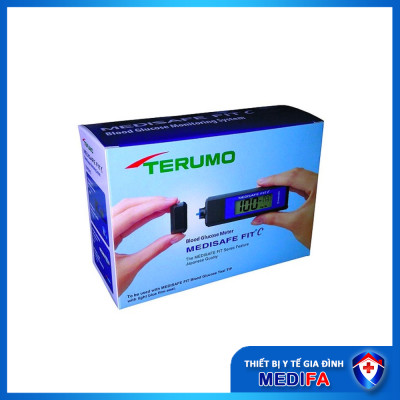 [TRỌN BỘ] Máy đo đường huyết, tiểu đường Terumo Medisafe Fit C Chính Hãng Nhật Bản, Bảo hành 5 năm