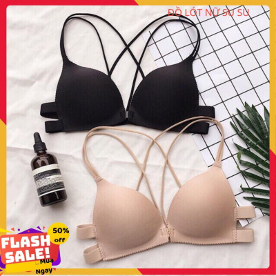 Bra  Áo bra đúc su cài trước đệm bàn tay nâng ngực đẹp - Áo ngực - Áo lót - A810