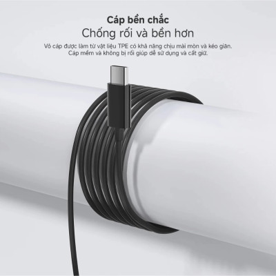 Tai Nghe Có Dây Xiaomi Type-C Earphone | Kết Nối Type-C | Micrô Nghe Gọi | Hàng Chính Hãng