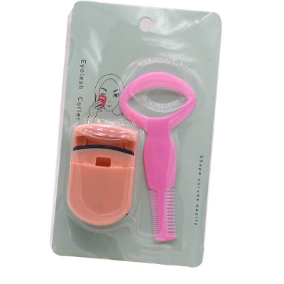 Sét 2 dụng cụ bấm mi cong và hỗ trợ kẻ mắt, chuốt marcara tiện lợi TM02