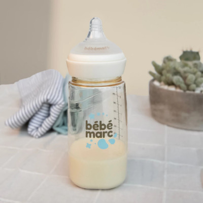 Núm Ty Silicone Cao Cấp Kháng Khuẩn Tự Nhiên An Toàn Cho Bé Yêu Bébémarc - Nhiều Size (Set 2 Cái)