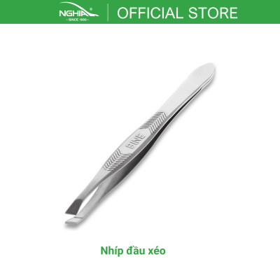 Combo 3 Sản Phẩm KỀM NGHĨA CB.3K-012 (Kéo Cắt Tỉa Lông Mũi Đầu Tròn - Kềm Da - Nhíp)