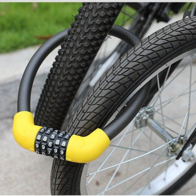 Dây khóa xe đạp, xe máy 5 số đổi được mật mã