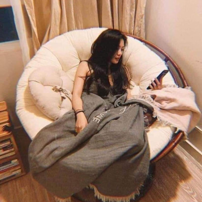 Ghế Papasan khung sắt sơn tĩnh điện, quấn nhựa giả mây, nệm nhung êm ái ( juno Sofa )