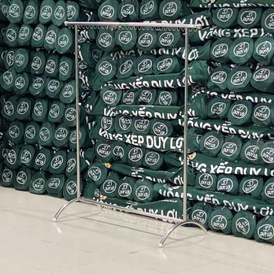 GIÁ PHƠI ĐỒ DUY LỢI 1 NHÁNH INOX (Qùa tặng 10 móc áo)