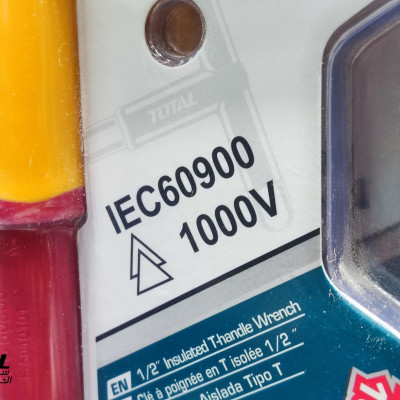 TAY VẶN CHỮ T CÁCH ĐIỆN 1/2" TOTAL THITH121 - HÀNG CHÍNH HÃNG