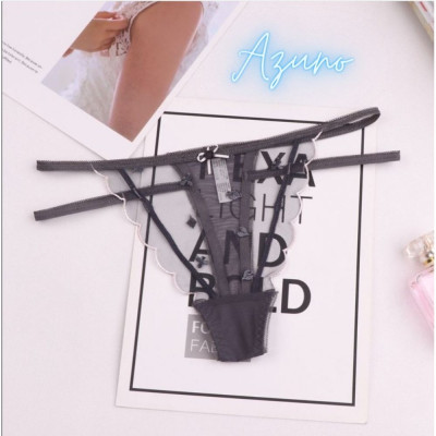Sét 10 Quần Lót Nữ Lọt Khe Phối Ren Thoáng Mát, Gợi Cảm Azuno AL2373( Trộn màu)