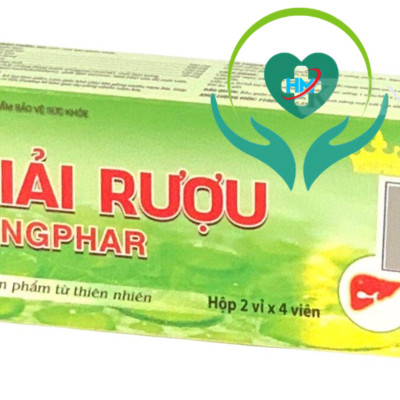 Viên uống Giải rượu Kingphar, hộp 8v, thanh lọc gan