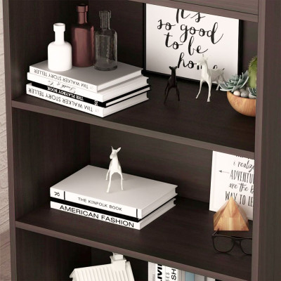 Giá sách gỗ công nghiệp thiết kế đẹp SMLIFE Buyo