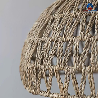 Đèn thả dây thừng SuperVilighting QUANTHUNG-BU treo trần cổ điển decor phòng khách