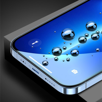 Kính Cường Lực Full Viền Đen GOR cho iPhone 14 / 14 Plus / 14 Pro / 14 Pro Max - Hàng Nhập Khẩu